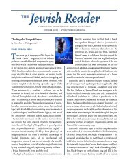 Download The Jewish Reader - Yiddish Book Center