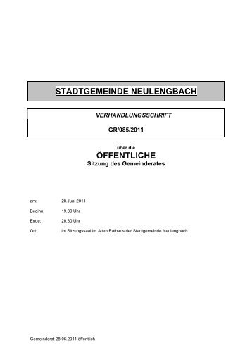 (2,08 MB) - .PDF - Stadtgemeinde Neulengbach