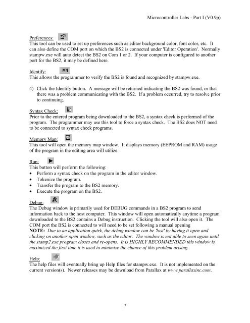 Application of Microcontrollers Labs Part I - Principles & The ... - ISL