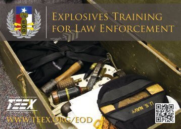 Explosives Training for Law Enforcement - Texas Engineering ...