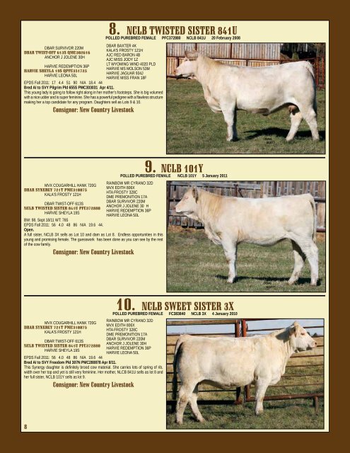 Catalog - Transcon Livestock Corporation