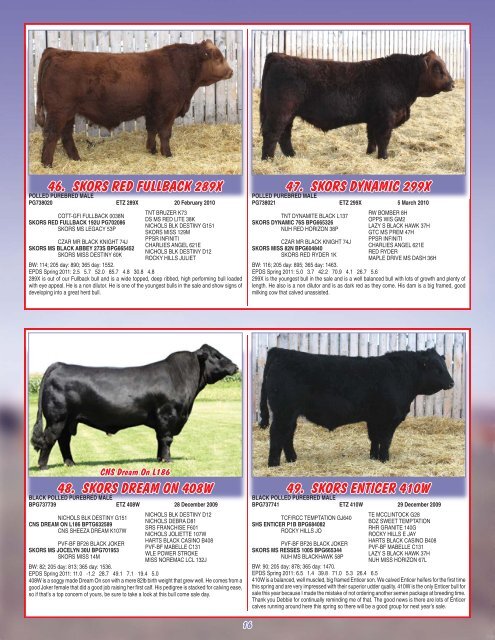 Skor Simmentals Bull Sale - Transcon Livestock Corporation