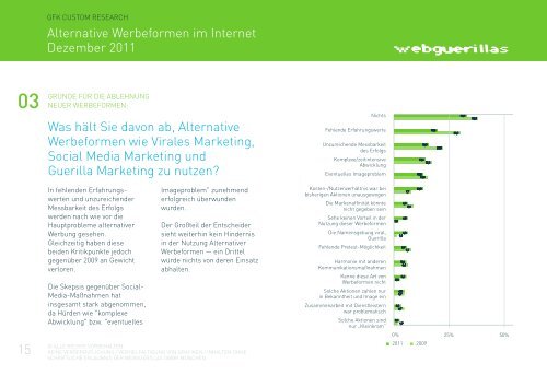 Marktforschungsstudie zur Nutzung Alternativer ... - Webguerillas