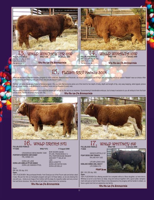 Fleck Equation.indd - Transcon Livestock Corporation