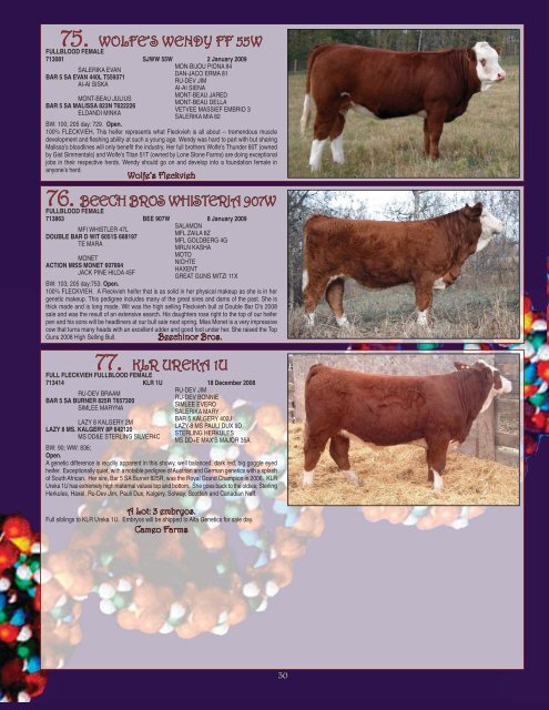 Fleck Equation.indd - Transcon Livestock Corporation