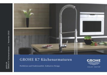 GROHE K7 Küchenarmaturen - GROHE Deutschland Vertriebs GmbH