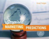 2013 predictions from industry experts