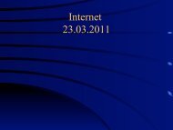 Internet 23.03.2011 - Naumann-info.de