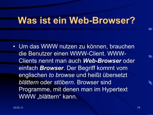 Internet 23.03.2011 - Naumann-info.de