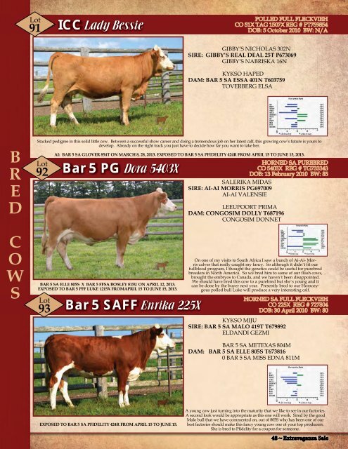 BAR 5 SALES BARN - At the Farm - Transcon Livestock Corporation