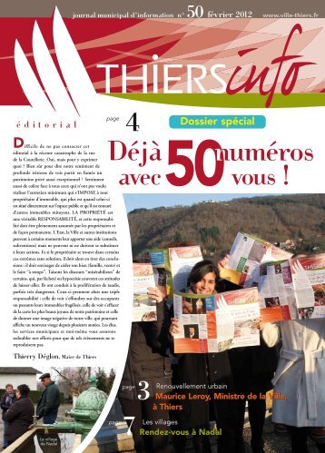 Thiers Info n°50 février 2012