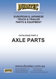 AXLE PARTS