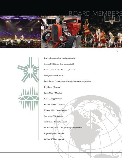 annual report 2007 - Kentucky Exposition Center