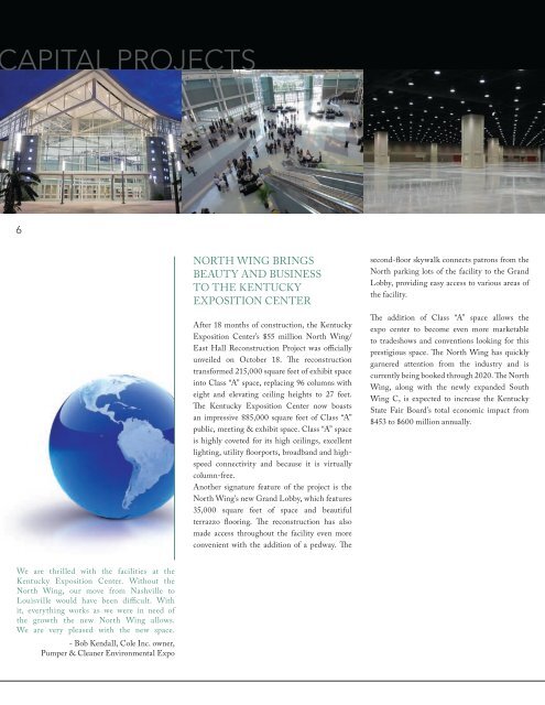 annual report 2007 - Kentucky Exposition Center