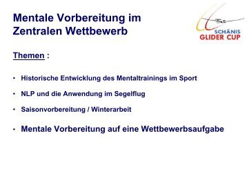 Historische Entwicklung des Mentaltrainings im Sport