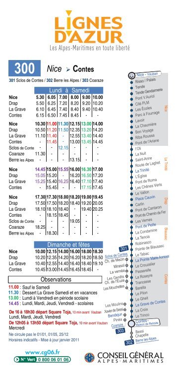 Nice Contes - Lignes d'azur