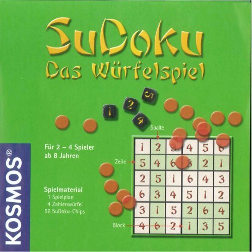 Anleitung: SuDoku – Das Würfelspiel - Kosmos