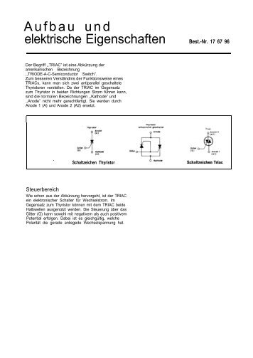 Schaltzeichen Thyristor