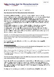 Das Deutsche Amt fÃ¼r Menschenrechte informiert - Scharlatanprodukte