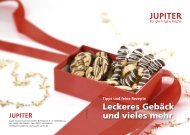 Leckeres Gebäck und vieles mehr - Jupiter Küchenmaschinen GmbH