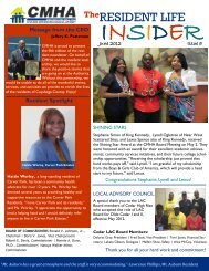 Resident Newsletter June 2012