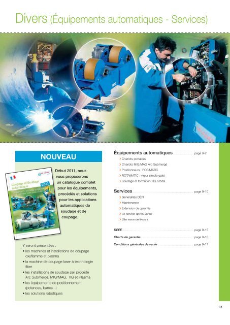 Divers (Ãquipements automatiques - Services) - Oerlikon