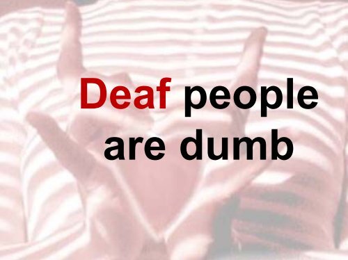 Deaf Awareness - Philippine Culture