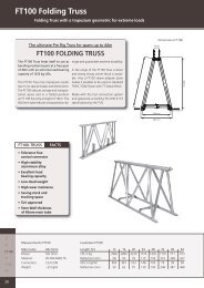 FT100 Folding Truss