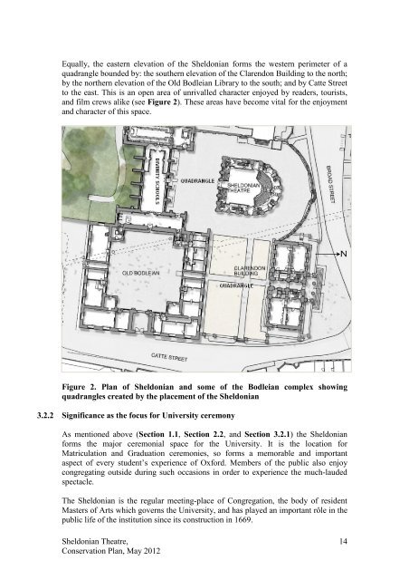 The Sheldonian Theatre Conservation Plan - Central Administration ...