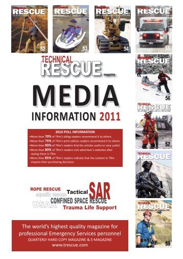 RESCUE - Technical Rescue Magazine