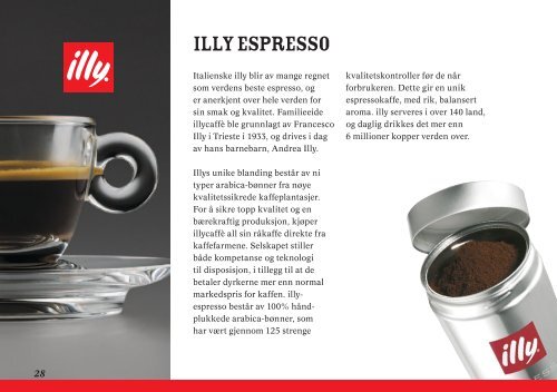 Produktkatalog 2011Last ned - Kaffehuset Friele AS