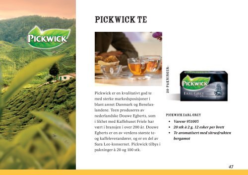 Produktkatalog 2011Last ned - Kaffehuset Friele AS