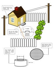 Fire pit diagram - City of Brooks