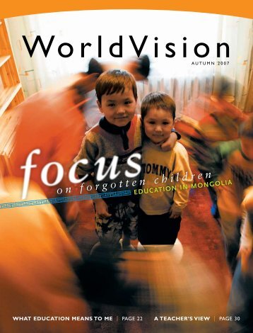 Autumn 2007 - World Vision