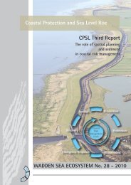 CPSL Third Report - Trilateral Wadden Sea Cooperation