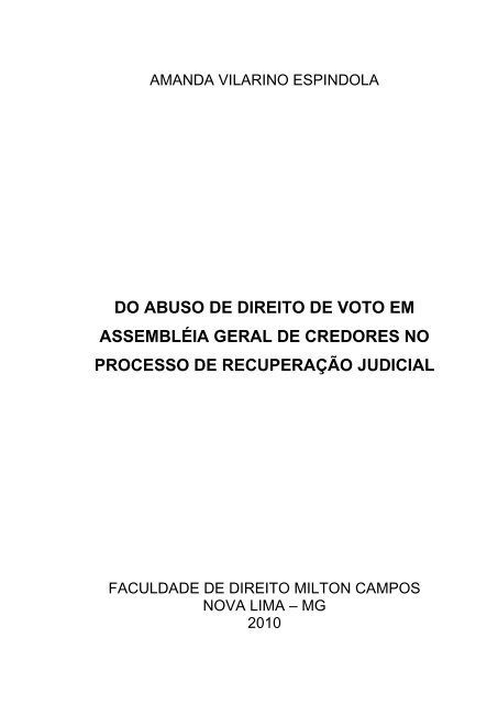 MOROSIDADE DO JUDICIÁRIO E OS IMPACTOS NA ATIVIDADE EMPRESARIAL EM