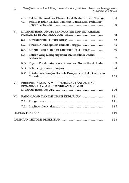 Diversifikasi Usaha Rumah Tangga dalam Mendukung Ketahanan ...