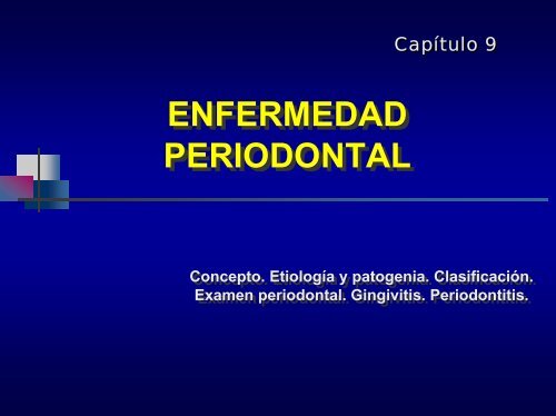 enfermedad periodontal