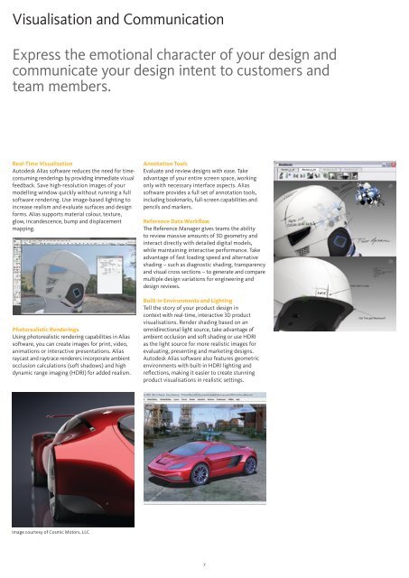 Alias 2013 Detail Brochure - Autodesk