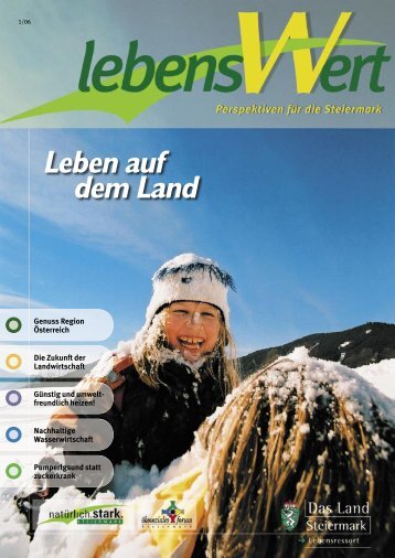 Leben auf dem Land - Landentwicklung - Steiermark