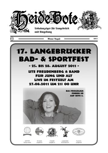 17. Langebrücker Bad- & Sportfest