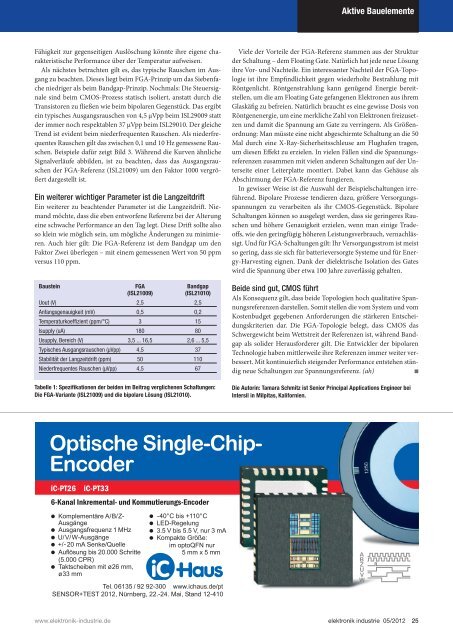 PDF-Ausgabe herunterladen (39.5 MB) - elektronik industrie