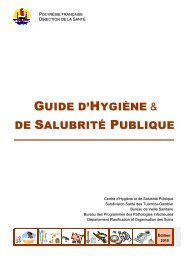 GUIDE D' HYGIÃNE & DE SALUBRITÃ PUBLIQUE - Site du Centre ...