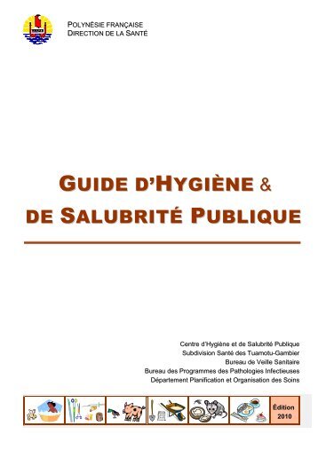 GUIDE D' HYGIÃNE & DE SALUBRITÃ PUBLIQUE - Site du Centre ...