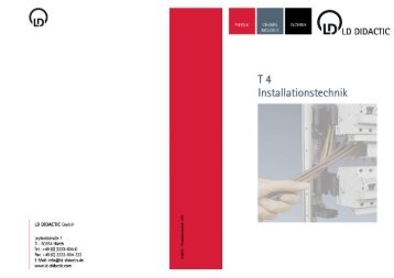 T4 Installationstechnik - LD-Didactic