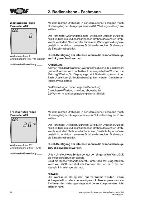 Montage- und Bedienungsanleitung - TheKeSo.de