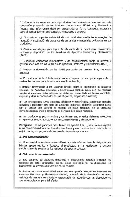 ley 1672 del 19 de julio de 2013 - Presidencia de la RepÃºblica de ...