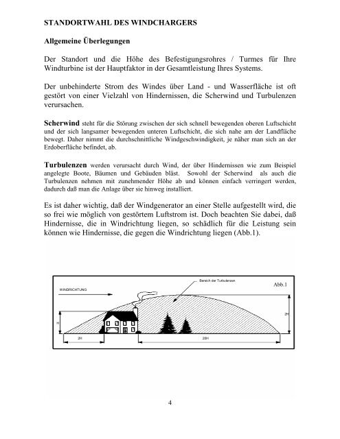 Rutland 503 Windcharger Bedienungsanleitung