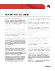 Red Hat HPC Solution