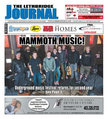 Mammoth Music - The Lethbridge Journal